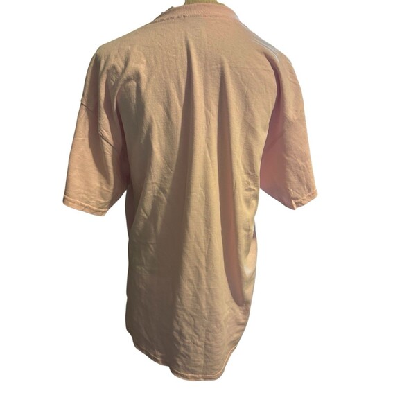 Elvis Presley T-Shirt Womens Size Large Pink Classic Rock and Roll Artist Tee - Picture 2 of 4